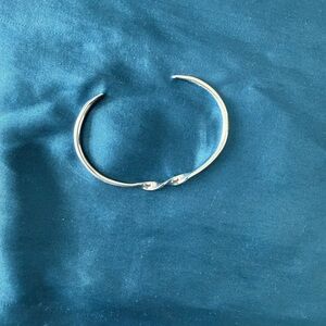 Elegant Sterling Silver Women's Cuff